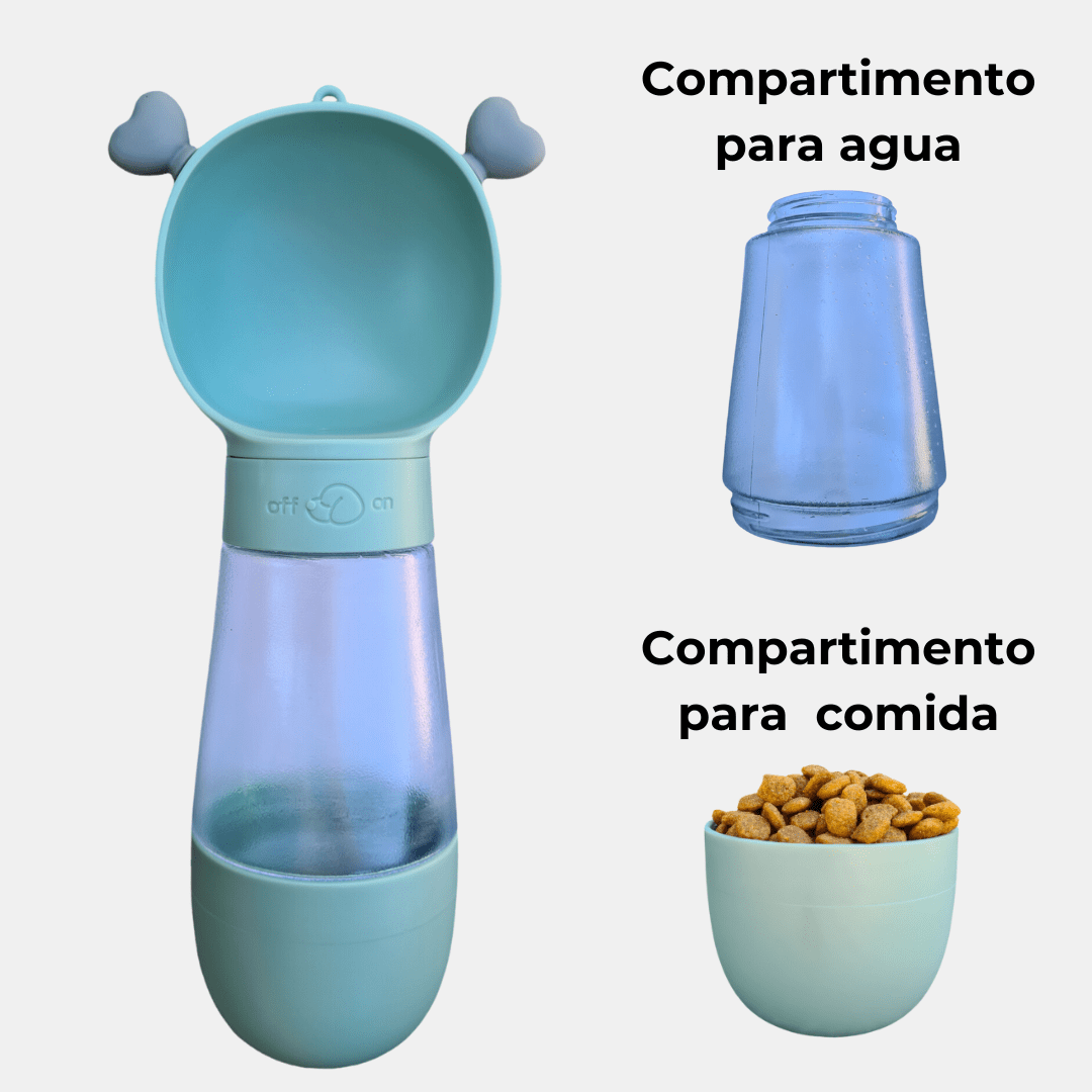 Bebedero portátil para perros y gatos
