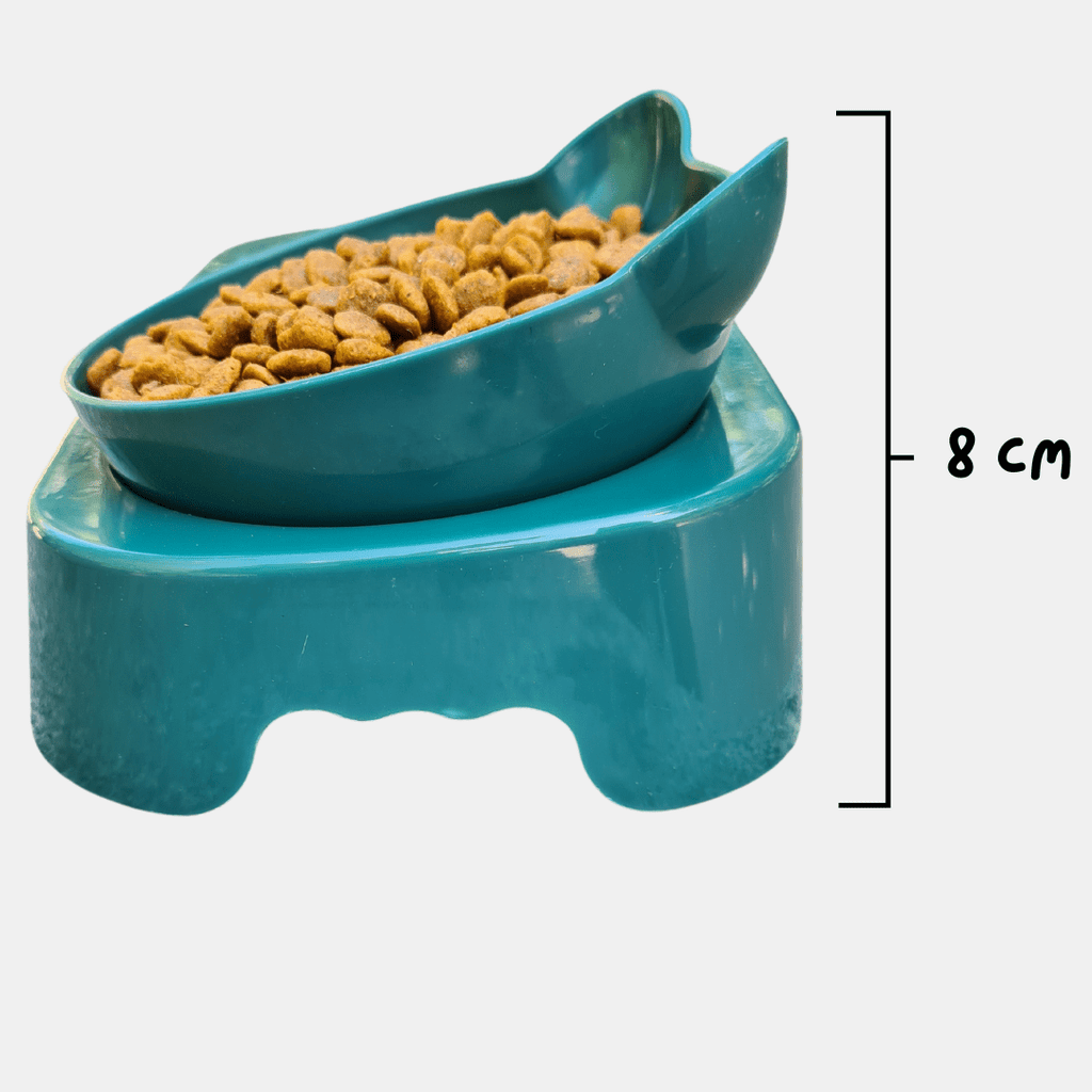 2 en 1 comedero y bebedero automático con orejitas para gatos