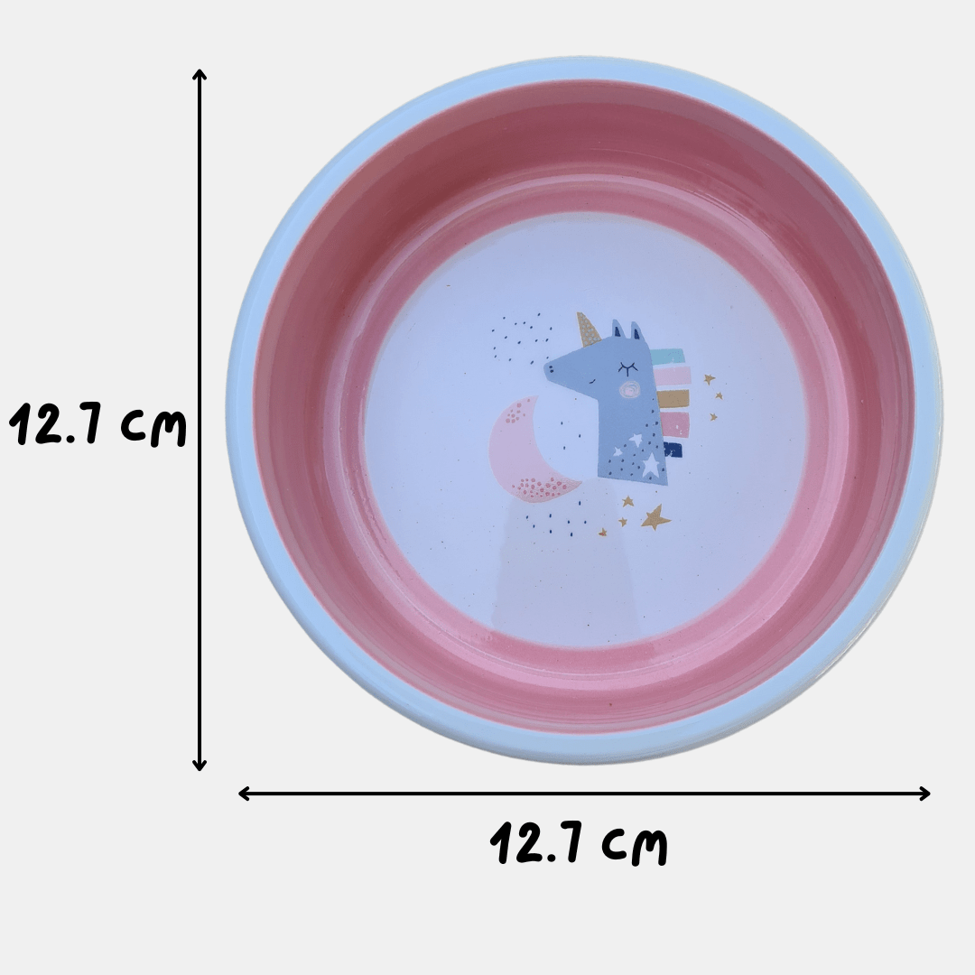 Cuenco de cerámica Unicornio para perros y gatos