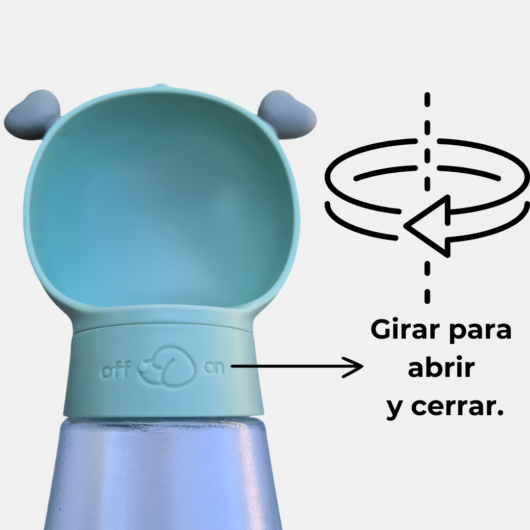 Bebedero portátil para perros y gatos