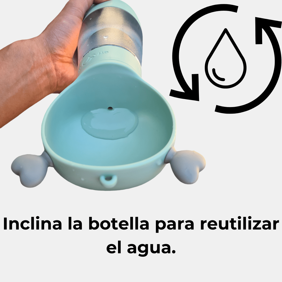 Bebedero portátil para perros y gatos