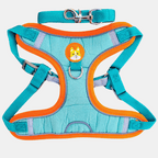 Arnés de Gamuza con Correa Reflectante para Perros