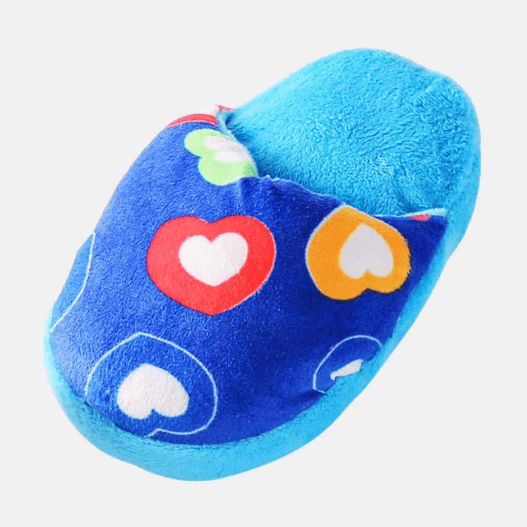 Pantufla interactiva con sonido para perros