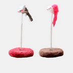 Juguete Interactivo de Felpa con Espiral para Gatos