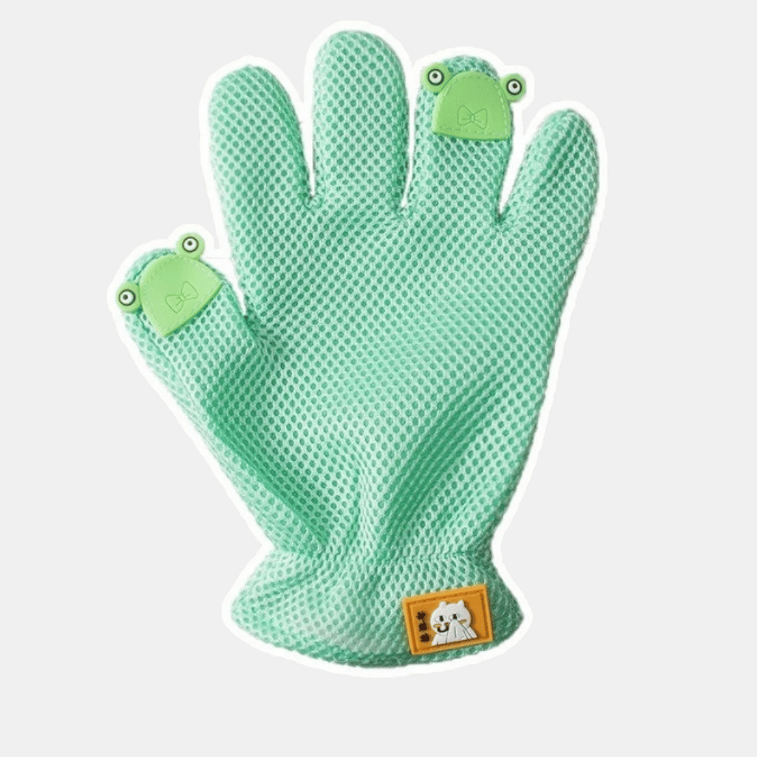 Guante quita pelos de silicona para perros y gatos( 2 unidades)