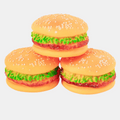 Juguete hamburguesa con sonido para perros