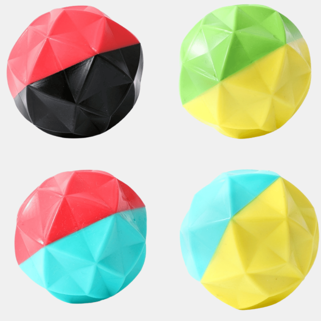 Pelota TPR Diamante interactiva para perros