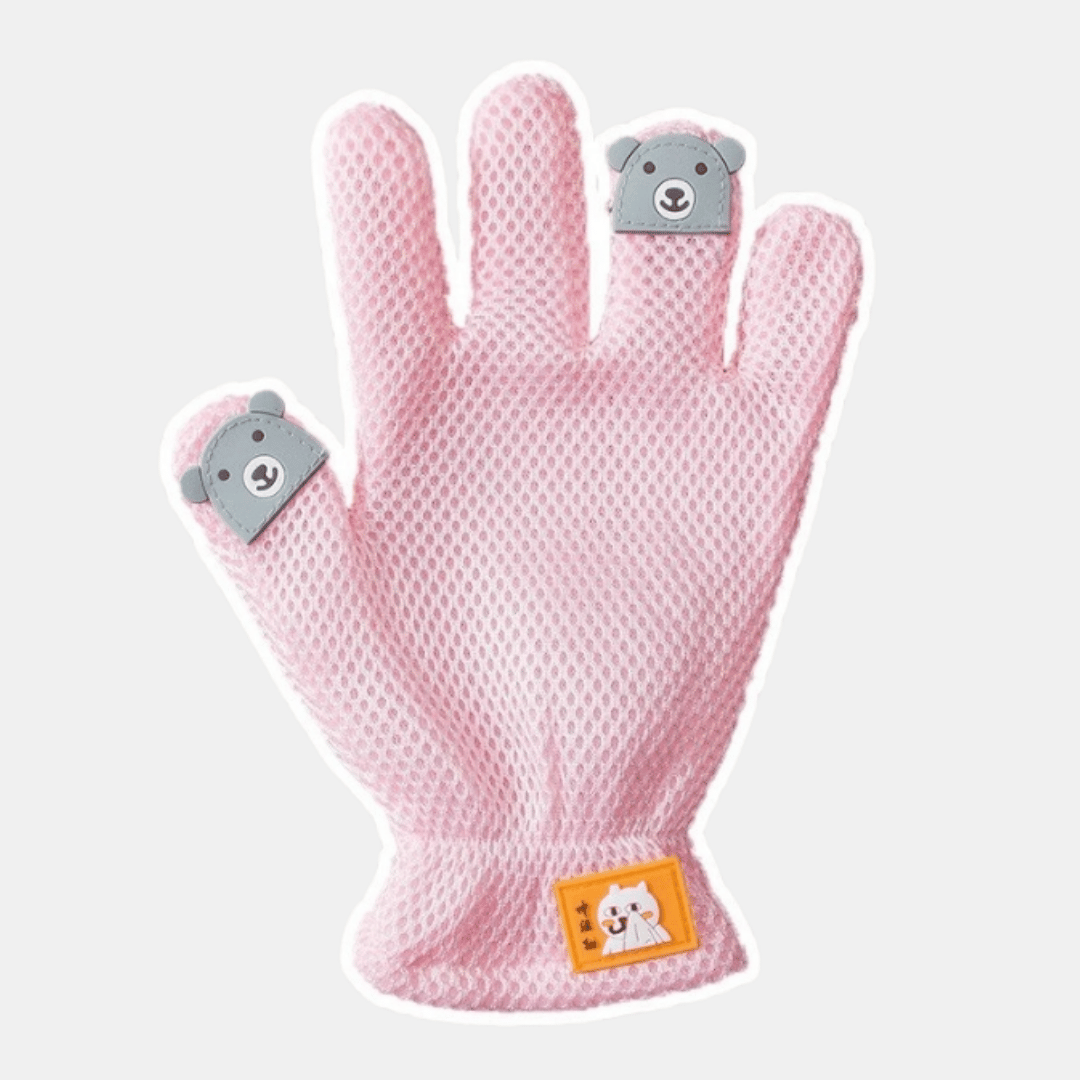 Guante quita pelos de silicona para perros y gatos( 2 unidades)