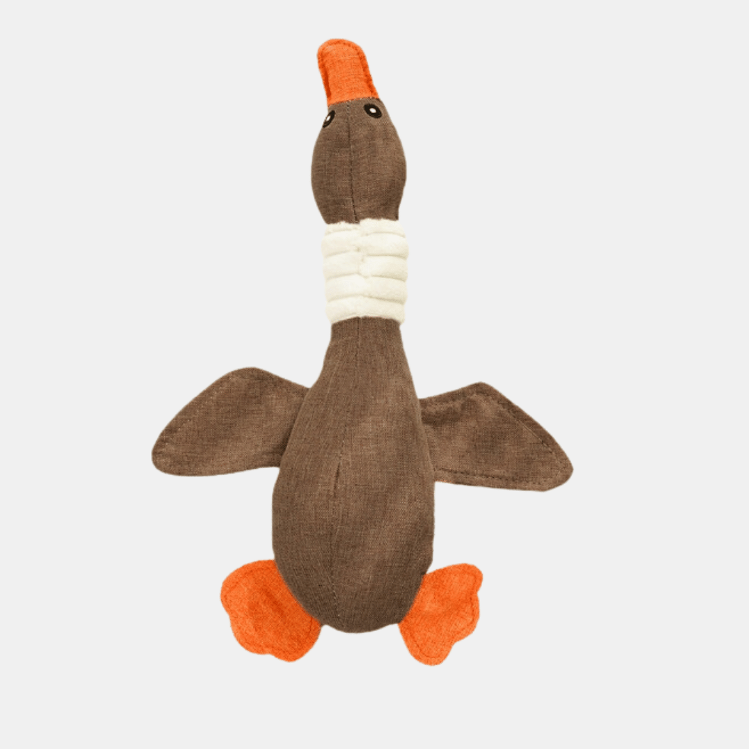Peluche Ganso interactivo para perros