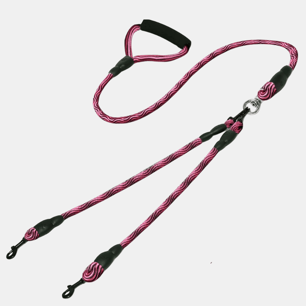 Correa Doble 2 en 1 Giratoria 360° para Perros Pequeños