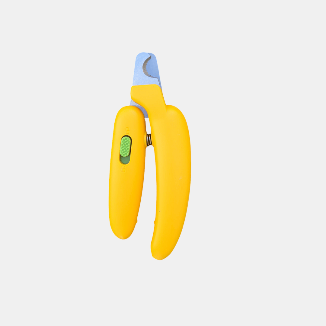 Cortauñas Banana con luz Led para perros y gatos