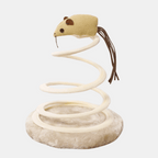 Juguete Interactivo con Muelle de Felpa para Gatos