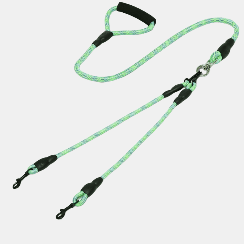 Correa Doble 2 en 1 Giratoria 360° para Perros Pequeños