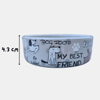 Cuenco de cerámica Cartoon para perros
