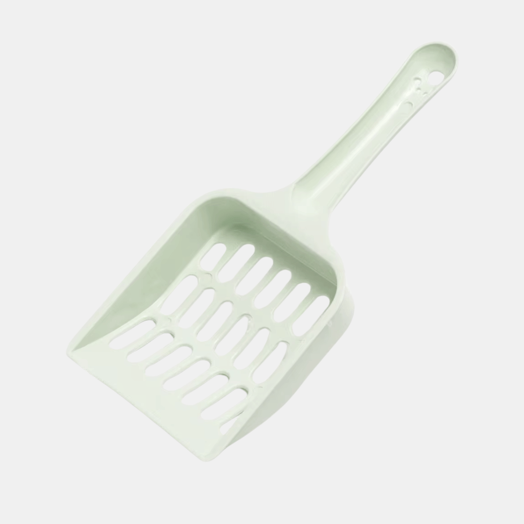 Pala ergonómica quita residuos para areneros (2 unidades)