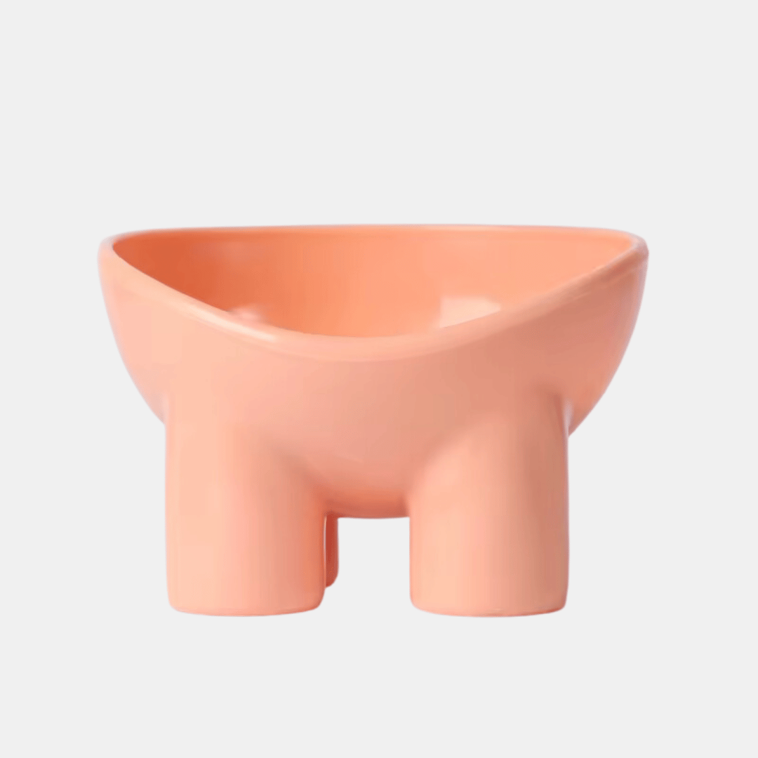 Cuenco elevado Patitas Elefante para perros y gatos