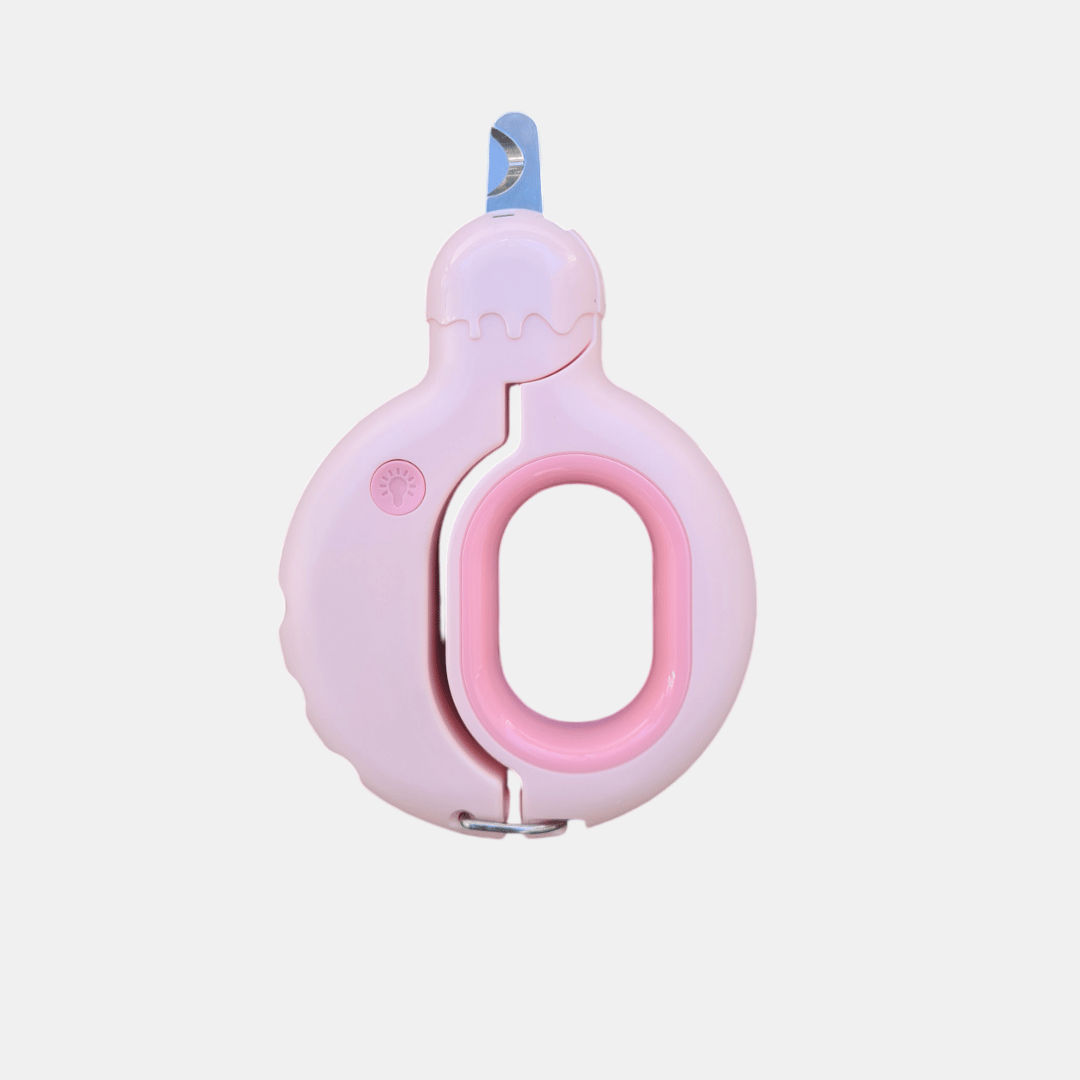 Cortauñas Donut con luz LED para perros y gatos