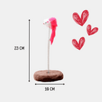 Juguete Interactivo de Felpa con Espiral para Gatos