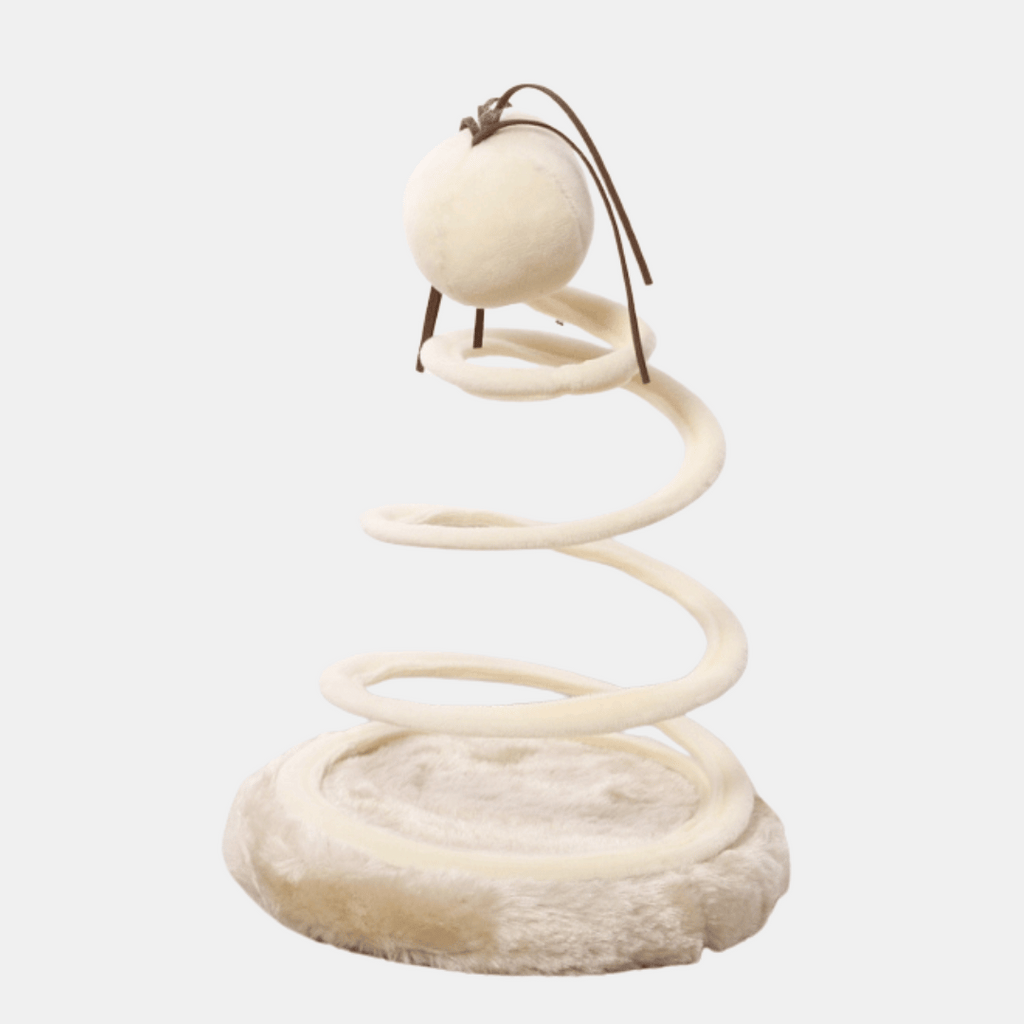 Juguete Interactivo con Muelle de Felpa para Gatos