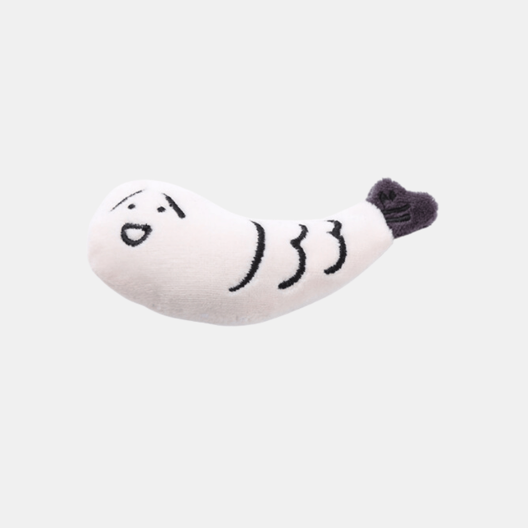 Gamba Catnip de felpa para gatos