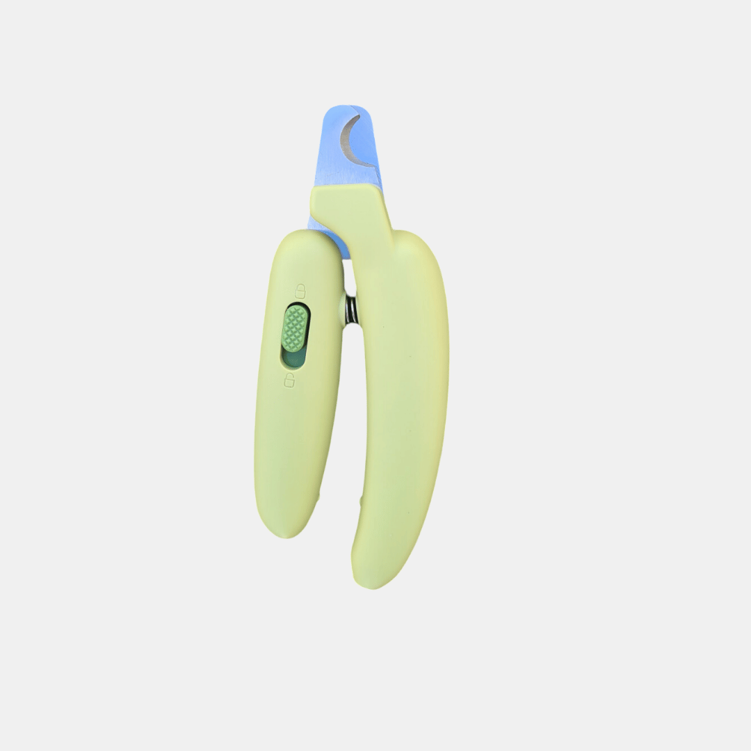 Cortauñas Banana con luz Led para perros y gatos