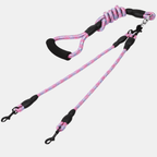 Correa Doble 2 en 1 Giratoria 360° para Perros Pequeños