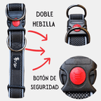 Collar Nylon Reflectante para perros