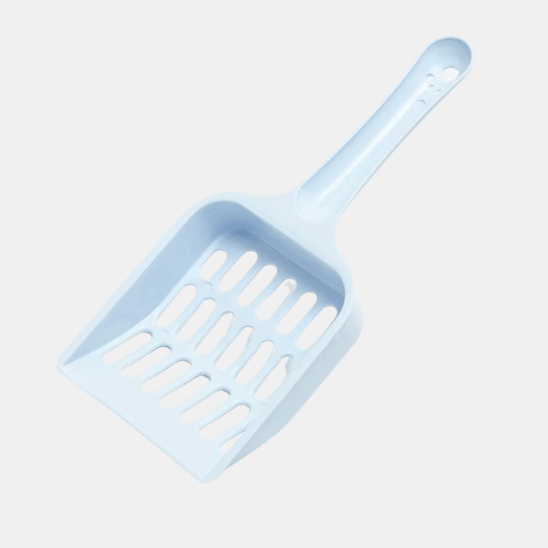Pala ergonómica quita residuos para areneros (2 unidades)