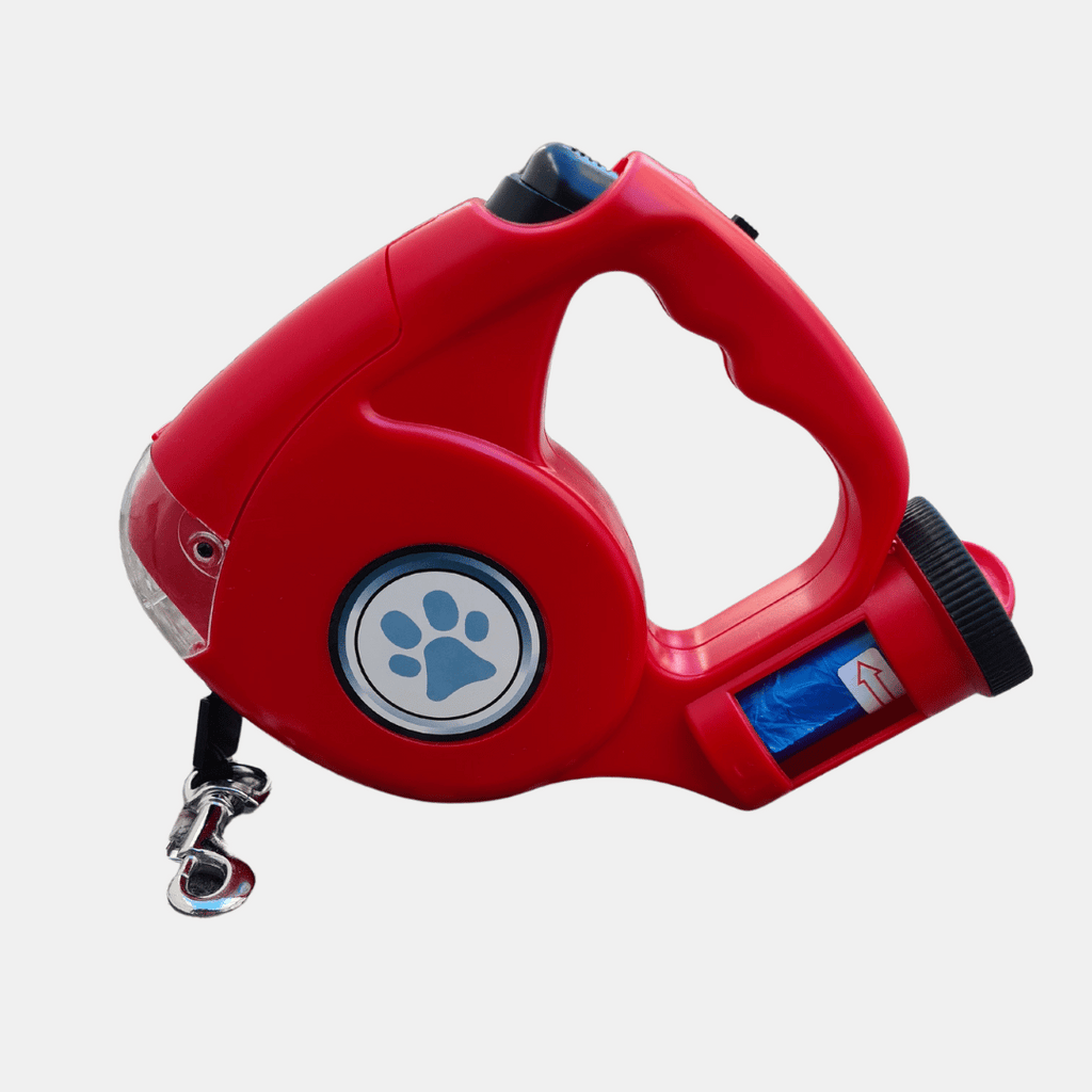 Correa extensible con linterna para perros y gatos 5 M