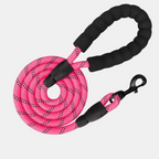 Correa Reflectante de Nylon con Mango de Espuma para Perros