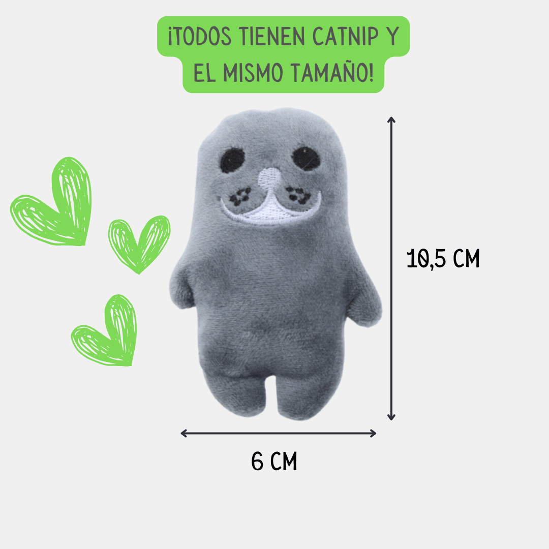 Ositos Catnip de felpa para gatos