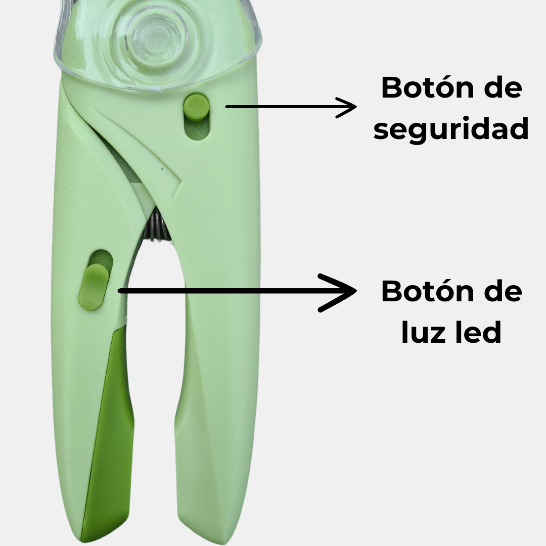 Cortauñas LED para gatos y perros