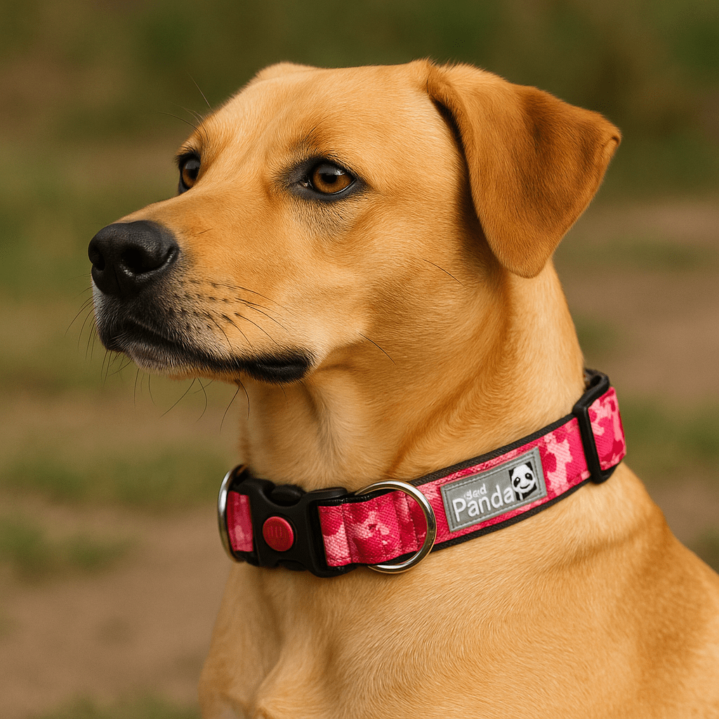 Collar Camuflaje con doble hebilla para perros