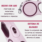 Correa extensible premium para perros y gatos 3 y 5 M