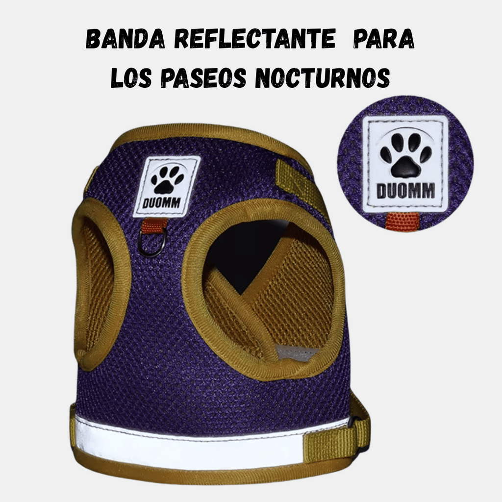 Arnés Chaleco Reflectante para Perros Pequeños y Gatos