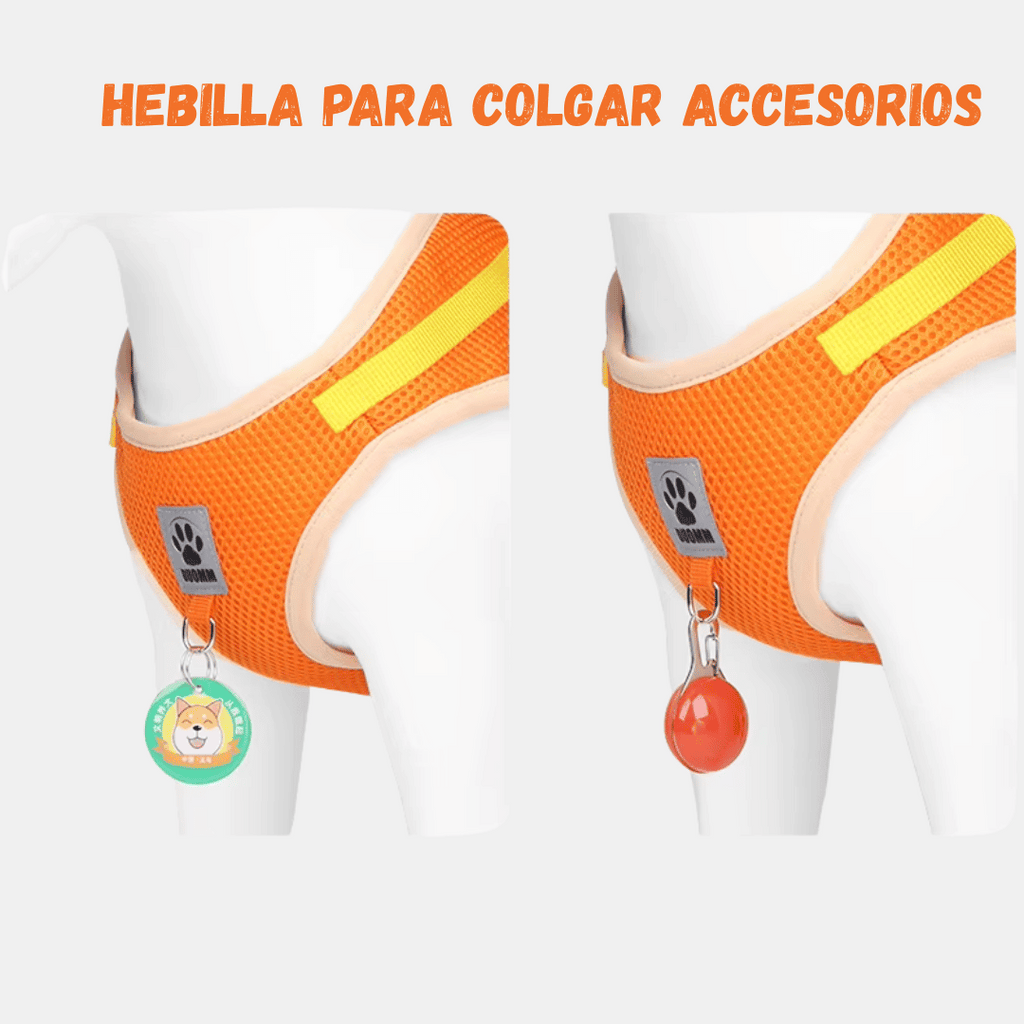 Arnés Chaleco Reflectante para Perros Pequeños y Gatos