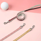 Conjunto Cuadros arnés + correa para perros