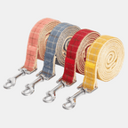 Conjunto Cuadros arnés + correa para perros